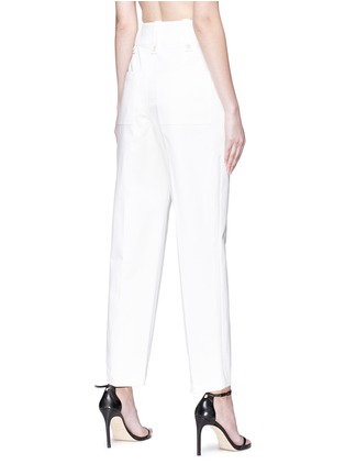 Back View - Click To Enlarge - CALVIN KLEIN 205W39NYC - Button zip placket pants