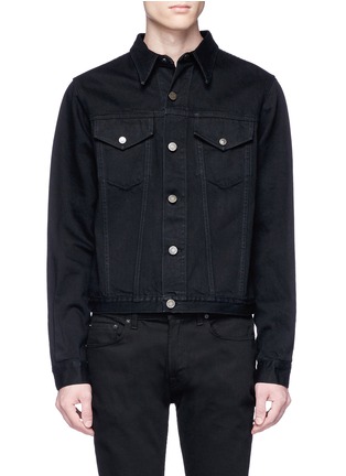 Main View - Click To Enlarge - CALVIN KLEIN 205W39NYC - Graphic patch denim jacket