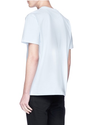 Back View - Click To Enlarge - CALVIN KLEIN 205W39NYC - Slogan embroidered T-shirt