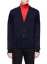 Main View - Click To Enlarge - CALVIN KLEIN 205W39NYC - Logo embroidered cashmere cardigan