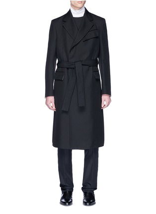 Main View - Click To Enlarge - CALVIN KLEIN 205W39NYC - Belted twill trench coat