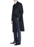 Figure View - Click To Enlarge - CALVIN KLEIN 205W39NYC - Belted twill trench coat