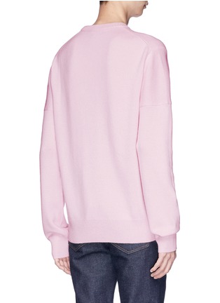 Back View - Click To Enlarge - CALVIN KLEIN 205W39NYC - Cashmere sweater