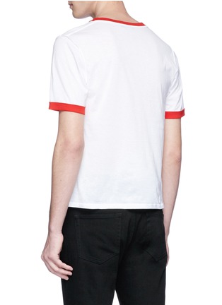 Back View - Click To Enlarge - CALVIN KLEIN 205W39NYC - Graphic print T-shirt