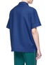 Back View - Click To Enlarge - CALVIN KLEIN 205W39NYC - Half zip twill shirt