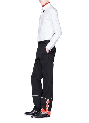 Figure View - Click To Enlarge - CALVIN KLEIN 205W39NYC - Mariachi cuff wool pants