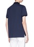 Back View - Click To Enlarge - CALVIN KLEIN 205W39NYC - Contrast flap polo shirt