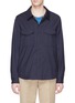 Main View - Click To Enlarge - PS PAUL SMITH - Micro check wool hopsack shirt jacket