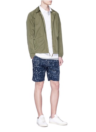 Figure View - Click To Enlarge - PS PAUL SMITH - 'Paint Splash' print twill shorts