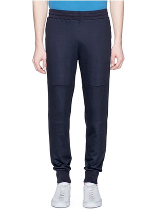 Main View - Click To Enlarge - PS PAUL SMITH - Striped outseam panelled jogging pants