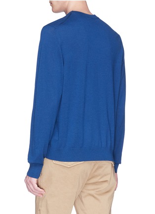Back View - Click To Enlarge - PS PAUL SMITH - 'Ice Lolly' intarsia Merino wool sweater