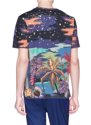 Back View - Click To Enlarge - PAUL SMITH - 'Midnight' print T-shirt