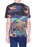Back View - Click To Enlarge - PAUL SMITH - 'Midnight' print T-shirt