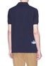 Back View - Click To Enlarge - PAUL SMITH - 'Tuna' print polo shirt