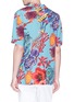 Back View - Click To Enlarge - PAUL SMITH - 'Ocean' print short sleeve shirt