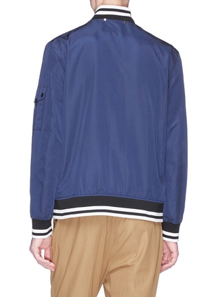 Back View - Click To Enlarge - PAUL SMITH - Cargo pocket bomber jacket