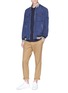Figure View - Click To Enlarge - PAUL SMITH - Cargo pocket bomber jacket