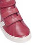 Detail View - Click To Enlarge - VEJA - 'ESPLAR MID' leather kids sneakers