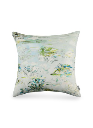 Main View - Click To Enlarge - BLACK EDITION - Pleasure Gardens cushion – Frost Flower
