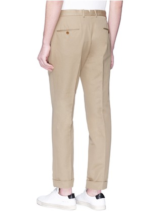 Back View - Click To Enlarge - TOMORROWLAND - Mako cotton chinos