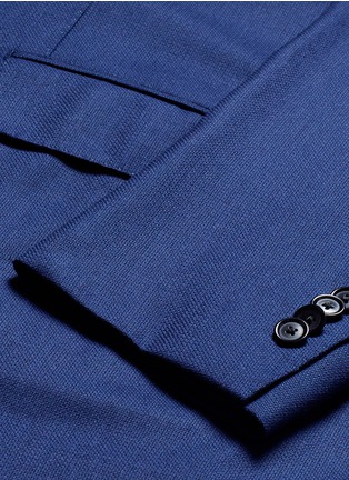 Detail View - Click To Enlarge - TOMORROWLAND - Ermenegildo Zegna Horizontal Twill® wool soft blazer