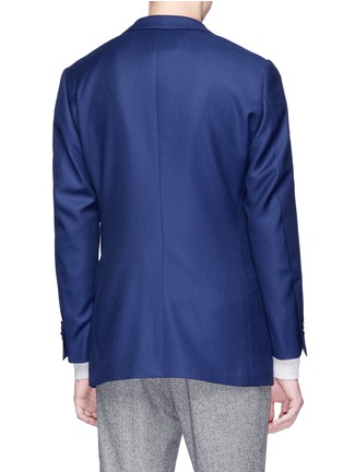 Back View - Click To Enlarge - TOMORROWLAND - Ermenegildo Zegna Horizontal Twill® wool soft blazer