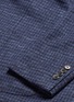 Detail View - Click To Enlarge - TOMORROWLAND - Slim fit houndstooth soft blazer