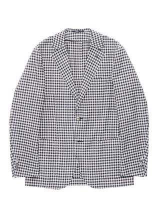 Main View - Click To Enlarge - TOMORROWLAND - Houndstooth soft blazer