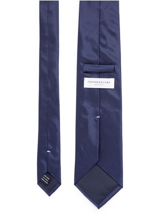 Detail View - Click To Enlarge - TOMORROWLAND - Silk twill tie