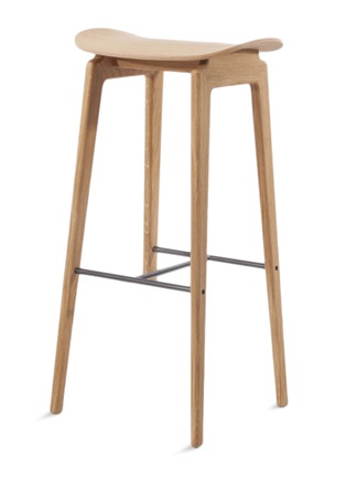 Main View - Click To Enlarge - NORR11 - NY11 high bar stool – Natural