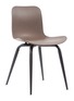 Main View - Click To Enlarge - NORR11 - Langue Avantgarde dining chair – Gargoyle Brown
