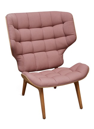 Main View - Click To Enlarge - NORR11 - Mammoth wool chair – Pastel Pink