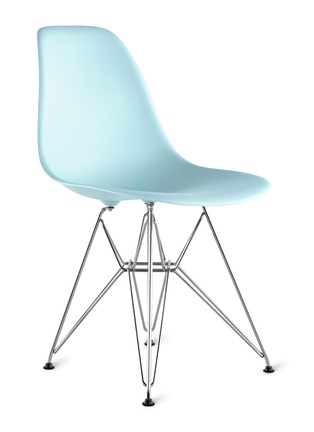 Main View - Click To Enlarge - HERMAN MILLER - Eames moulded armchair – Aqua Sky