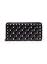 Main View - Click To Enlarge - VALENTINO GARAVANI - 'Rockstud Spike' quilted lambskin leather wallet