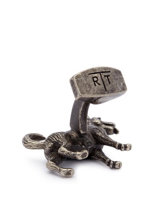 Detail View - Click To Enlarge - TATEOSSIAN - Mechanical dog cufflinks