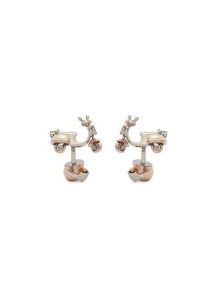 Main View - Click To Enlarge - TATEOSSIAN - Movable vespa cufflinks