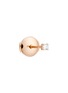 Main View - Click To Enlarge - OFÉE - Happy' diamond 18k rose gold single stud earring