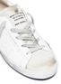 Detail View - Click To Enlarge - GOLDEN GOOSE - 'Superstar' perforated star leather kids sneakers