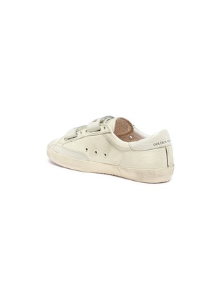 Figure View - Click To Enlarge - GOLDEN GOOSE - 'Old School' leather kids sneakers