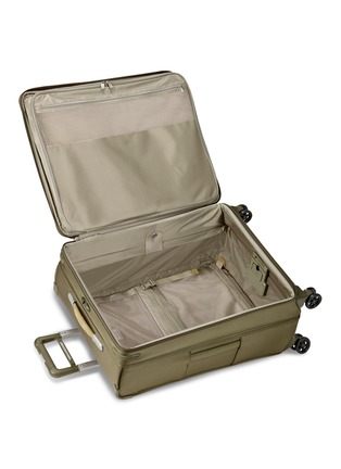 Detail View - Click To Enlarge - BRIGGS & RILEY - Baseline large expandable spinner suitcase – Olive
