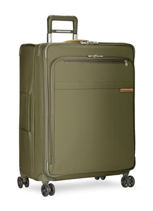  - BRIGGS & RILEY - Baseline large expandable spinner suitcase – Olive