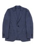 Main View - Click To Enlarge - TOMORROWLAND - Check Ermenegildo Zegna wool-silk soft blazer