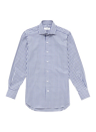 Main View - Click To Enlarge - TOMORROWLAND - Gingham check woven cotton shirt
