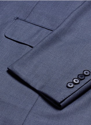 Detail View - Click To Enlarge - TOMORROWLAND - Wool-silk suit