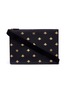 Main View - Click To Enlarge - GUCCI - Bee star print leather messenger bag