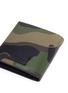 Detail View - Click To Enlarge - VALENTINO GARAVANI - Camouflage print leather and canvas bifold wallet