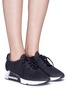 Figure View - Click To Enlarge - ASH - 'Lucky' eyelet knit sneakers