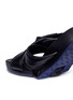  - FIGS BY FIGUEROA - 'Figomatic' sheepskin leather bow cross strap slide sandals