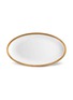 Main View - Click To Enlarge - L'OBJET - Corde large oval platter – Gold
