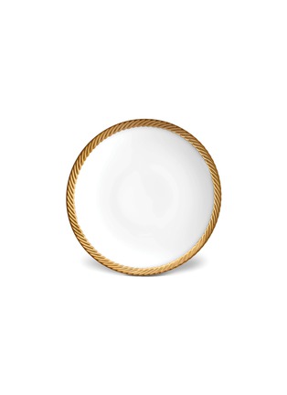 Main View - Click To Enlarge - L'OBJET - Corde soup plate – Gold